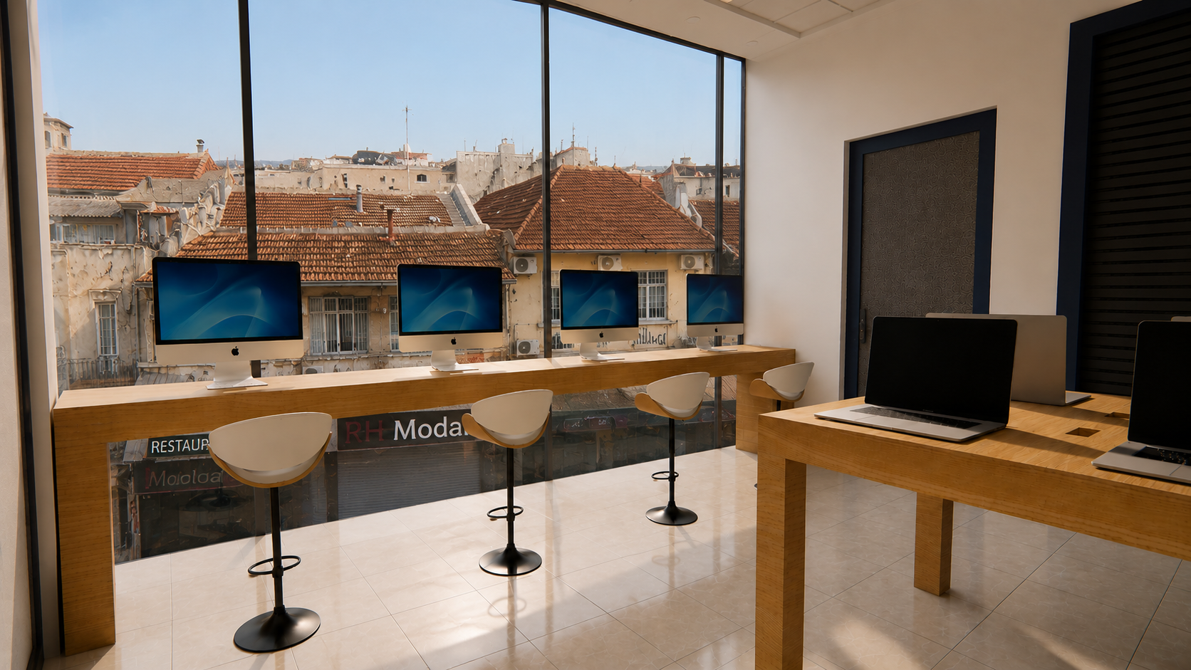Itech — Espace démo & comptoir